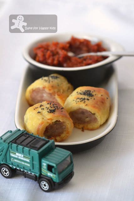 Bake for Happy Kids: Sausage and Vegetarian Sausage Rolls (Delia Smith)... Vegetarian Sausages ...