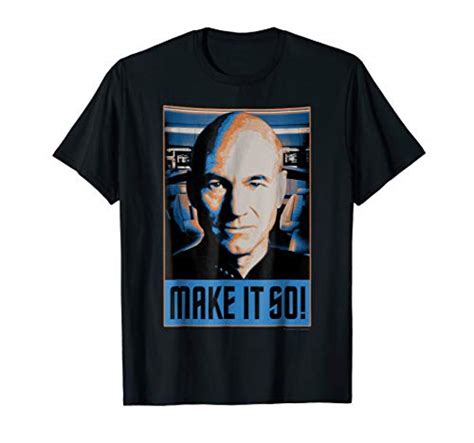 Star Trek Next Generation Picard Make Is So Graphic T-Shirt - Women Of ...