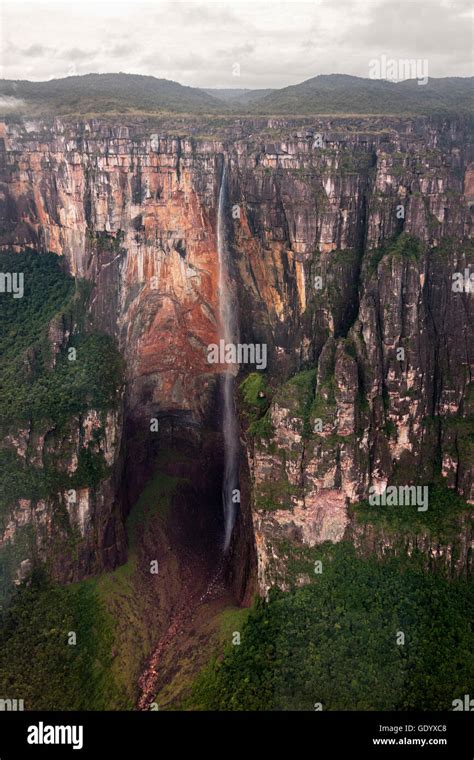 Angel Falls, Canaima National Park, Auyan-tepui, Venezuela Stock Photo ...