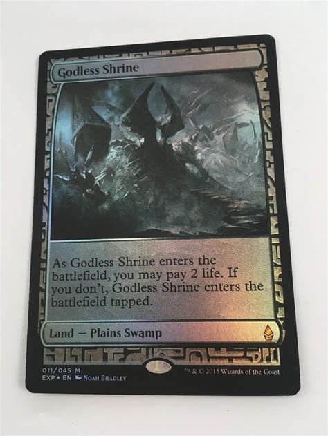 Foil Godless Shrine - MtgProxy