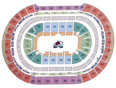 Colorado Avalanche Seating | amulette