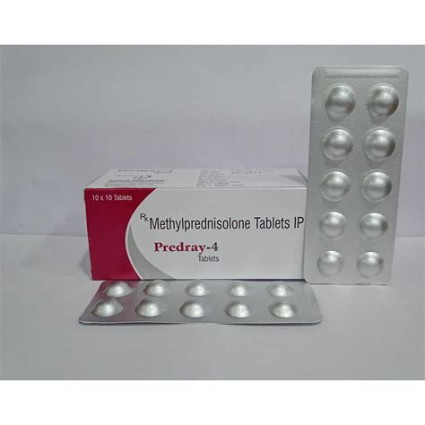 Methylprednisolone Tablets IP at Rs 580/box | Predmet in Chandigarh | ID: 25453851597