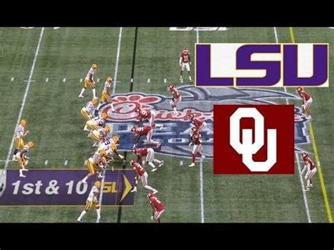 Oklahoma vs LSU Football Bowl Game 12 28 2019 | Lsu football, Lsu, Bowl ...