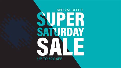 Download Super Saturday Sale With 50% Off Wallpaper | Wallpapers.com