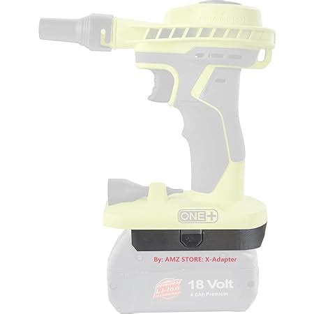 Amazon.com: 1x Adapter for Ryobi 18V Cordless Tools Fits for RIDGID 18V ...