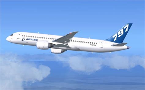 Boeing announces the launch of the B797 which will fly in 2025