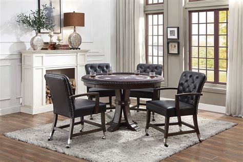 Ante Game Table Set | Round dining table sets, Dining table, Round dining