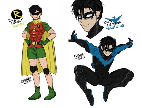 [Fan Art] Dick Grayson Robin and Nightwing in The Batman universe by me ...