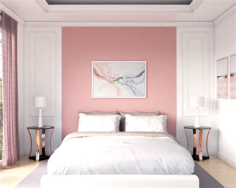 10 Gorgeous Pink Accent Wall Ideas for Bedroom and Living Room - roomdsign.com