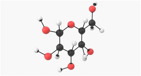 3D model glucose molecule - TurboSquid 1420647