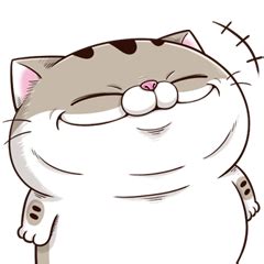 fat cat Ami 12 – LINE stickers | LINE STORE