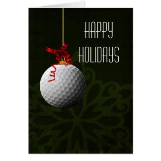 Golf Christmas Cards, Golf Christmas Card Templates, Postage ...