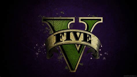 GTA 5 Logo Wallpapers - Wallpaper Cave