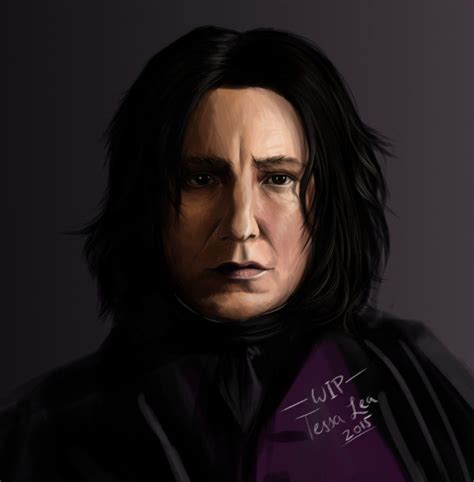 Snape fan art WIP , Tessa Peterson | Snape fan art, Snape, Fan art