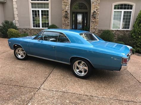 Seller of Classic Cars - 1967 Chevrolet Chevelle (Marina Blue/Marina Blue)