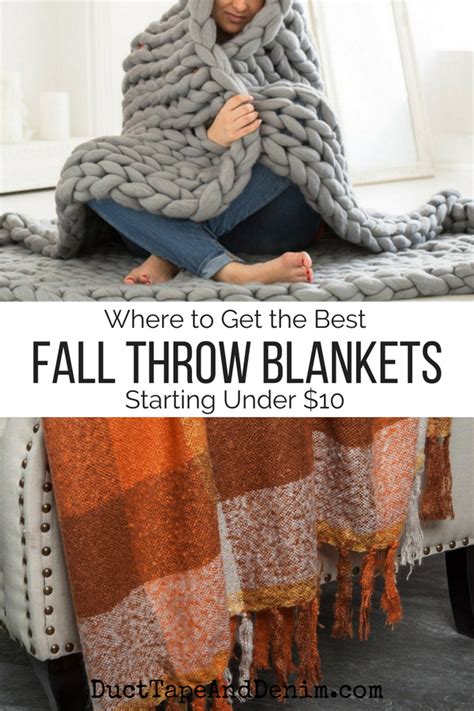 25+ Cozy Fall Throw Blankets Starting Under $10. See more of our budget ...