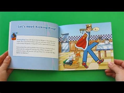 Letterland Story Corner - Kicking King and his socks - YouTube