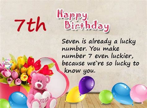 happy 7th birthday messages Happy 77th Birthday, Birthday Wishes For Daughter, Happy Birthday ...