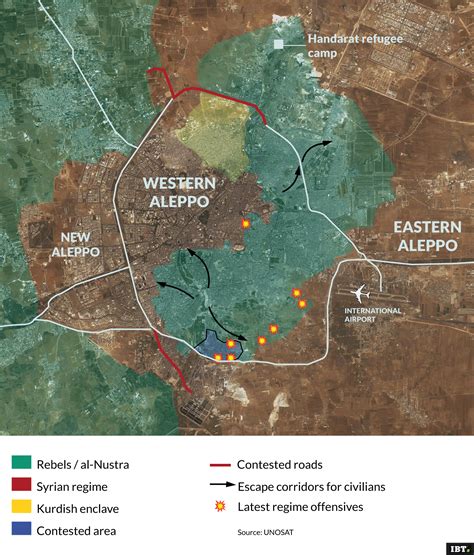 Siege of Aleppo: Two maps that show how Bashar al-Assad and Russia will ...