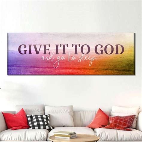 Give It To God II Wall Art | Digital Art