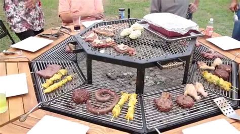 Social Grilling: Communal BBQ Table Lets Everybody Cook Their Own Food | Designs & Ideas on Dornob