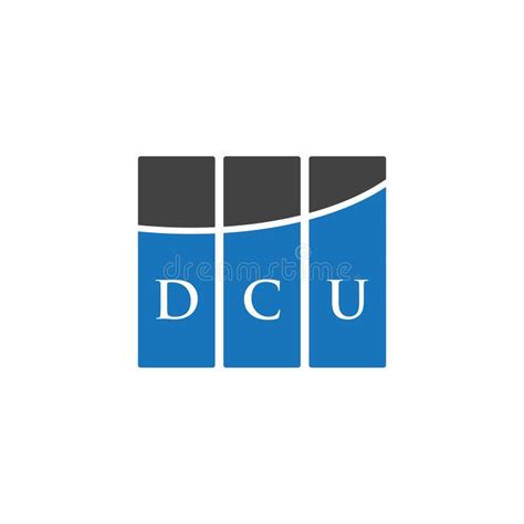 DCU Letter Logo Design on WHITE Background. DCU Creative Initials ...