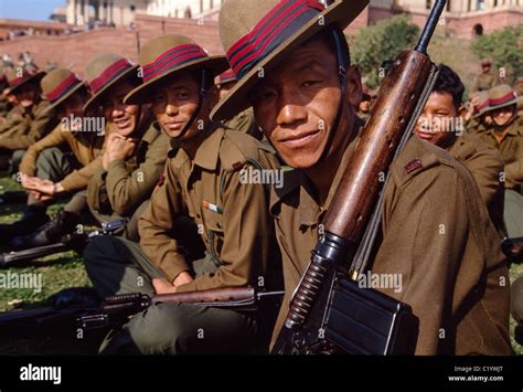 Indo tibetan police hi-res stock photography and images - Alamy