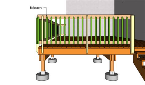 Fitting the balusters | MyOutdoorPlans