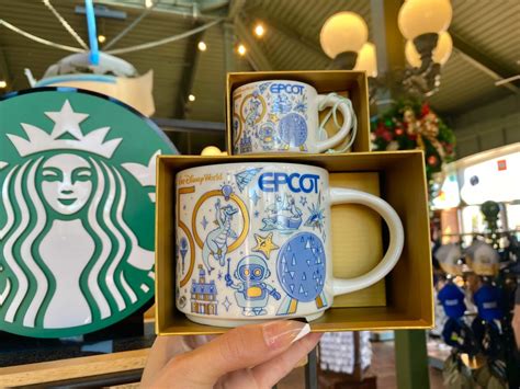 PHOTOS: New 50th Anniversary EPCOT Starbucks 'Been There' Series Mugs Now Available - WDW News Today