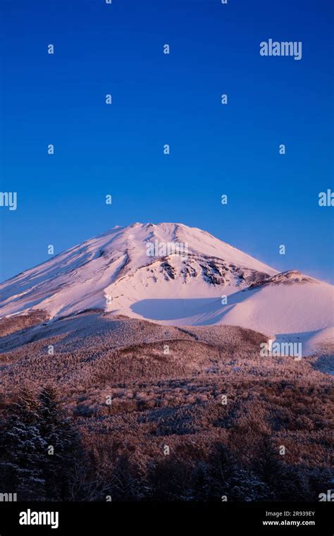 Mt Fuji Sunrise Stock Photo - Alamy