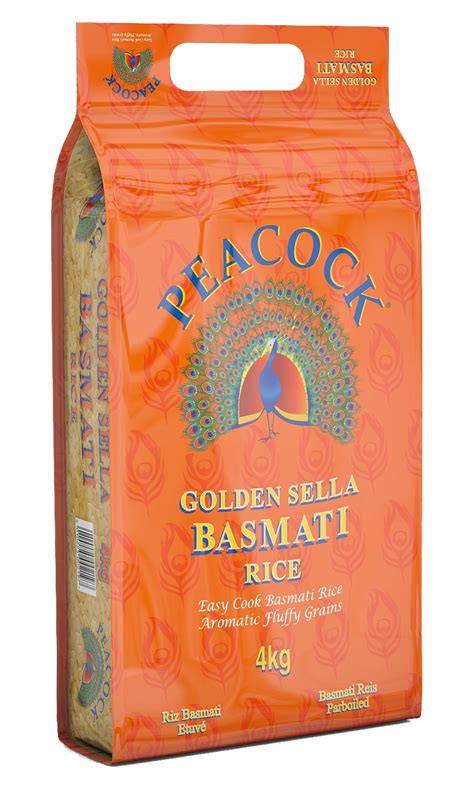 Peacock Golden Sella Basmati Rice - Jumbo Midlands Ltd