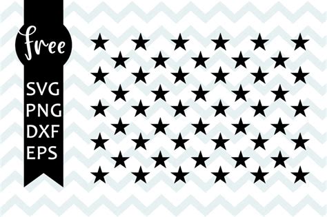 50 stars svg free, flag stars svg free, usa svg, instant download, silhouette cameo, shirt ...