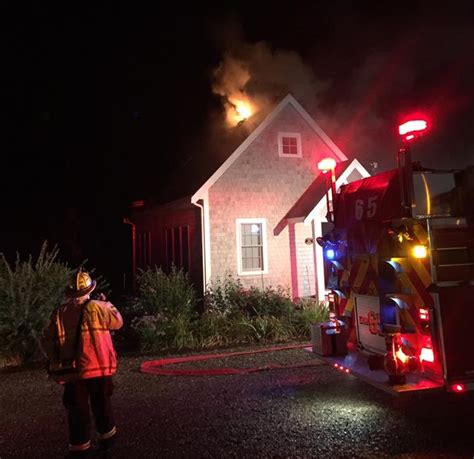 Video: Lightning sparks early morning house fire in Orleans - CapeCod.com