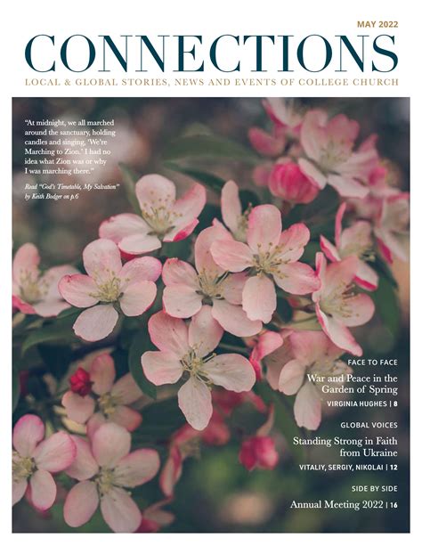 May 2022 Connections by College Church In Wheaton - Issuu