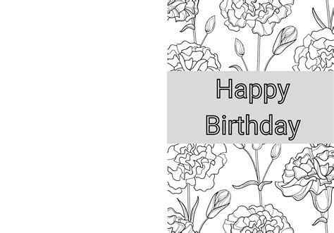 Online Printable Birthday Cards - Printable Word Searches