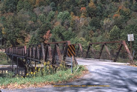 Rowlesburg, WV, October 8, 2001 | The old iron road bridge a… | Flickr