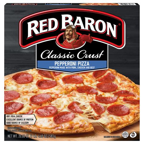 Red Baron Frozen Pizza - Pepperoni - Shop Pizza at H-E-B