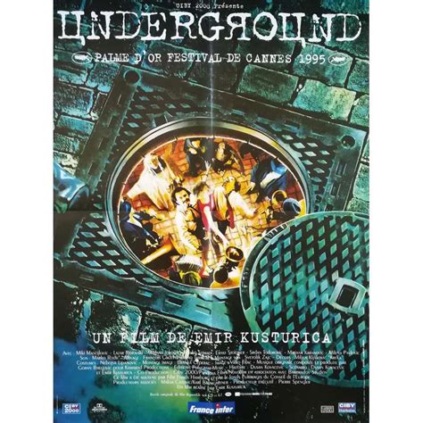 UNDERGROUND Movie Poster 23x32 in.