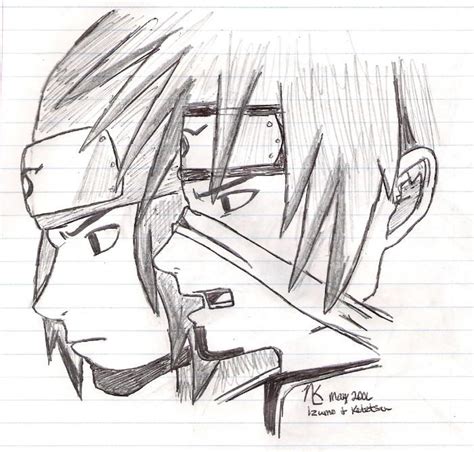 Naruto- Izumo and Kotetsu by Toushousha on DeviantArt