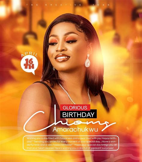 Balogun Oluwatobi on Instagram: "A birthday flyer design 🥰🥰" Flyer And Poster Design, Graphic ...