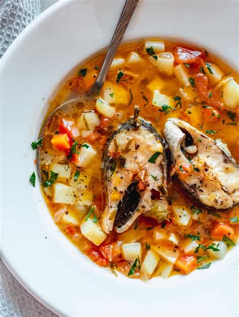 Greek Fish Soup - Psarosoupa - Real Greek Recipes