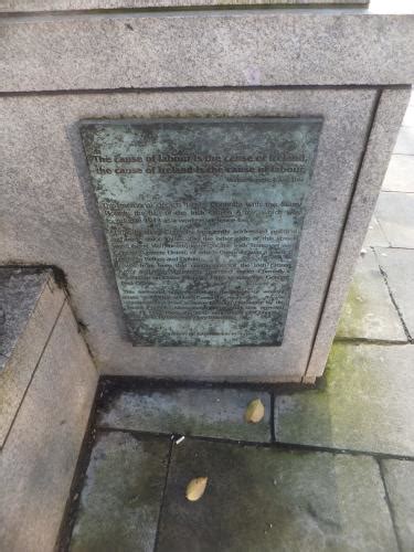 James Connolly Statue in Dublin, Ireland - Virtual Globetrotting