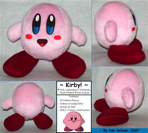 Nintendo Kirby - Custom Plush by Kat-Aclysm on deviantART