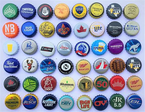 500 Assorted Beer Bottle Caps Including Micro and Macro | Etsy