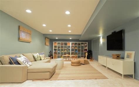 16 Interesting Options For Lighting In The Basement