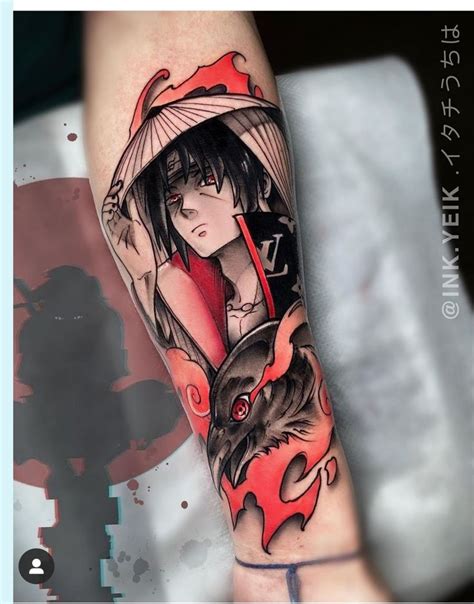 Tattoo Itachi Uchiha | Naruto tattoo, Anime tattoos, Arm cover up tattoos