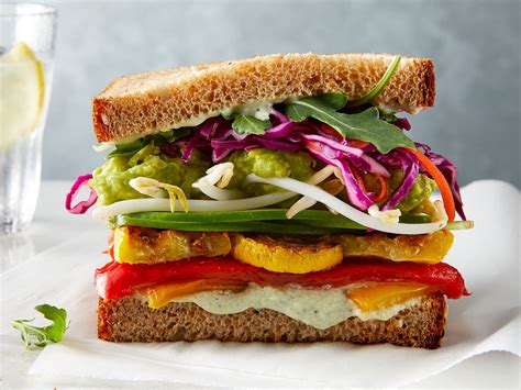 The Ultimate Veggie Sandwich | Not only is this all vegetable sandwich ...