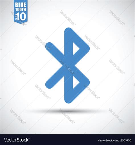 Bluetooth Icon Vector #350620 - Free Icons Library