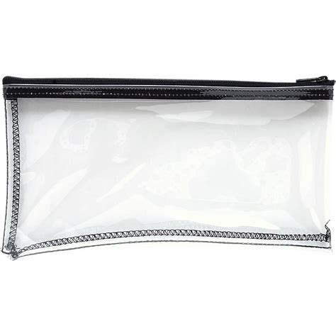 MMF, MMF234041720, Clear View Vinyl Zipper Bag, 1 Each, Clear - Walmart.com