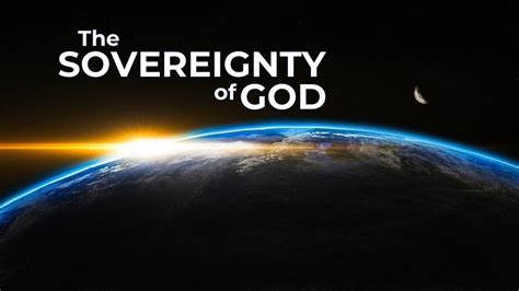 Sovereignty Of God